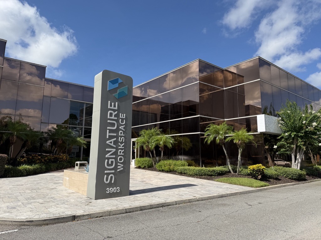 Athena SEO AI Front of building Tampa, FL